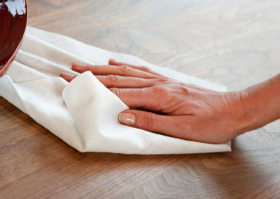 Medinių baldų priežiūra